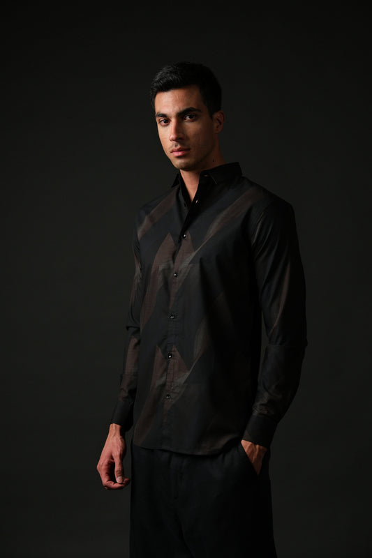 Noir Edge Solid Shirt