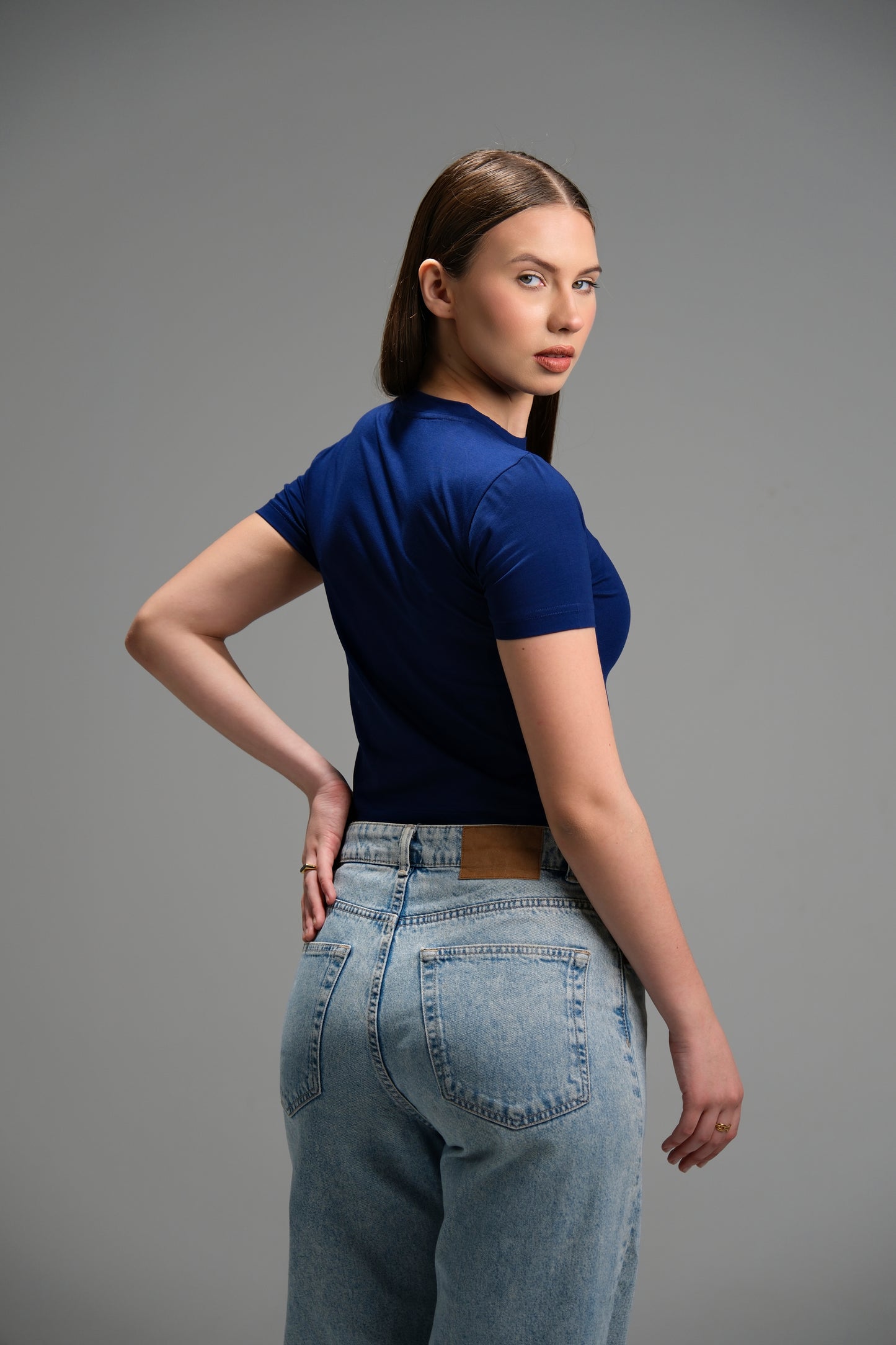 Flower Embroidery Crop Top