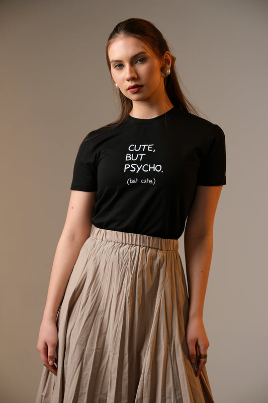 Cute But Psyco Crop Top