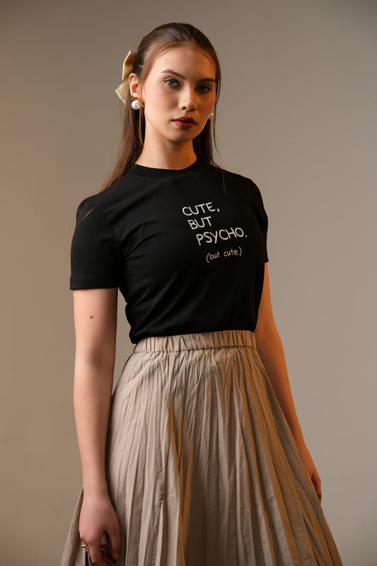 Cute But Psyco Crop Top