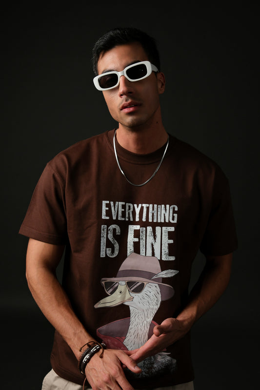 Duck  Oversized Graphic Unisex T-shirt