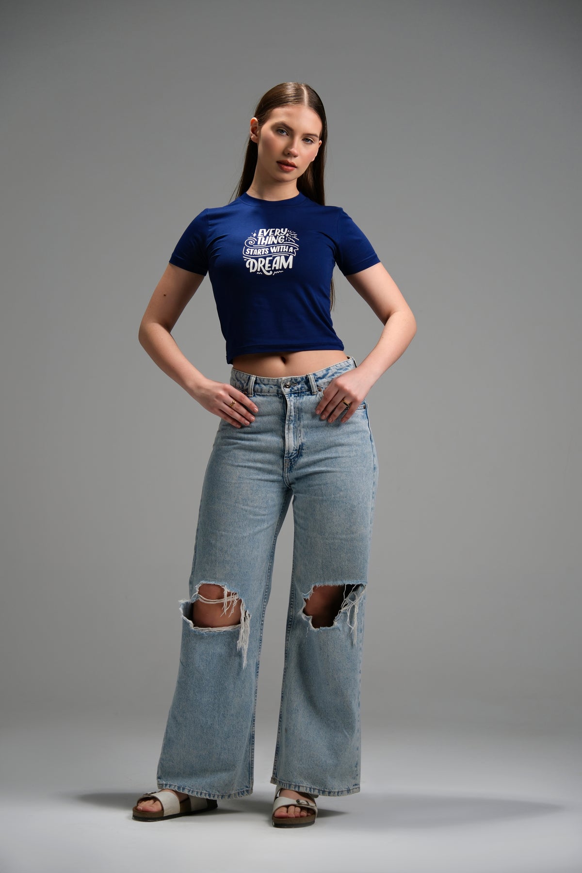 Everything Starts With Dream Crop Top