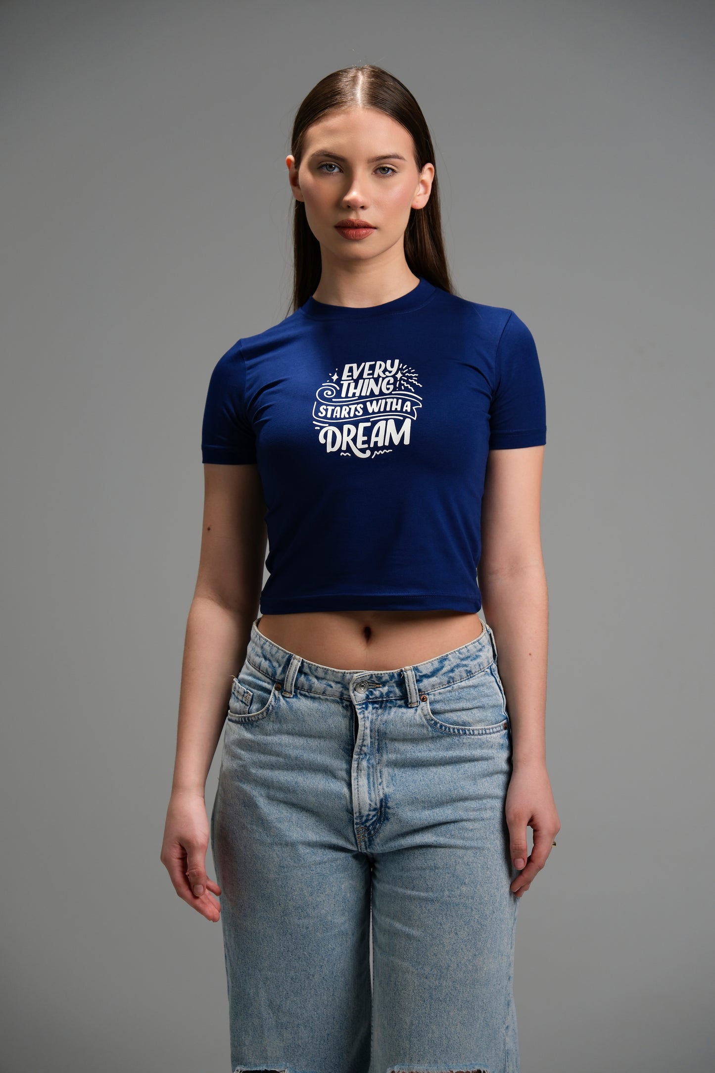 Everything Starts With Dream Crop Top