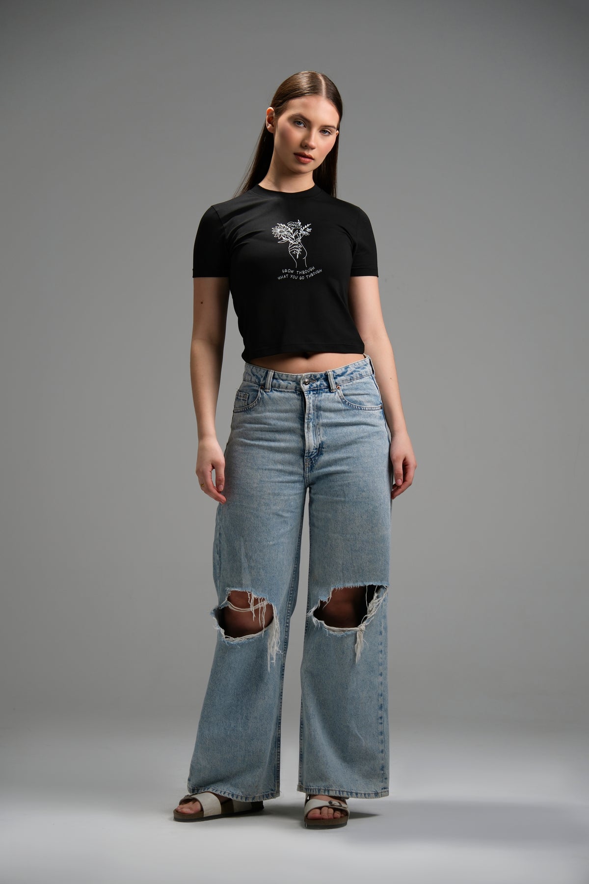 Go Through Crop Top
