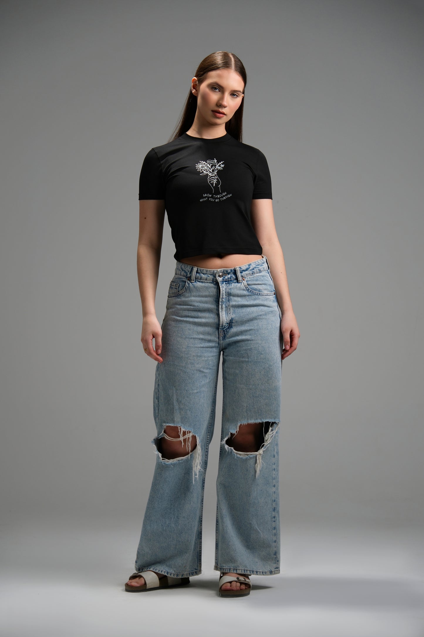 Go Through Crop Top
