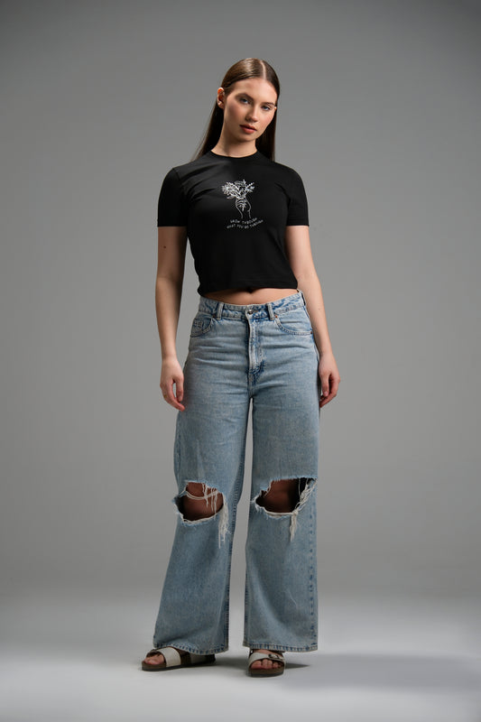 Go Through Crop Top