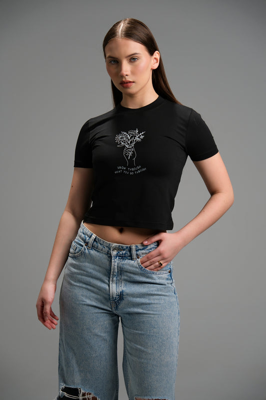 Go Through Crop Top