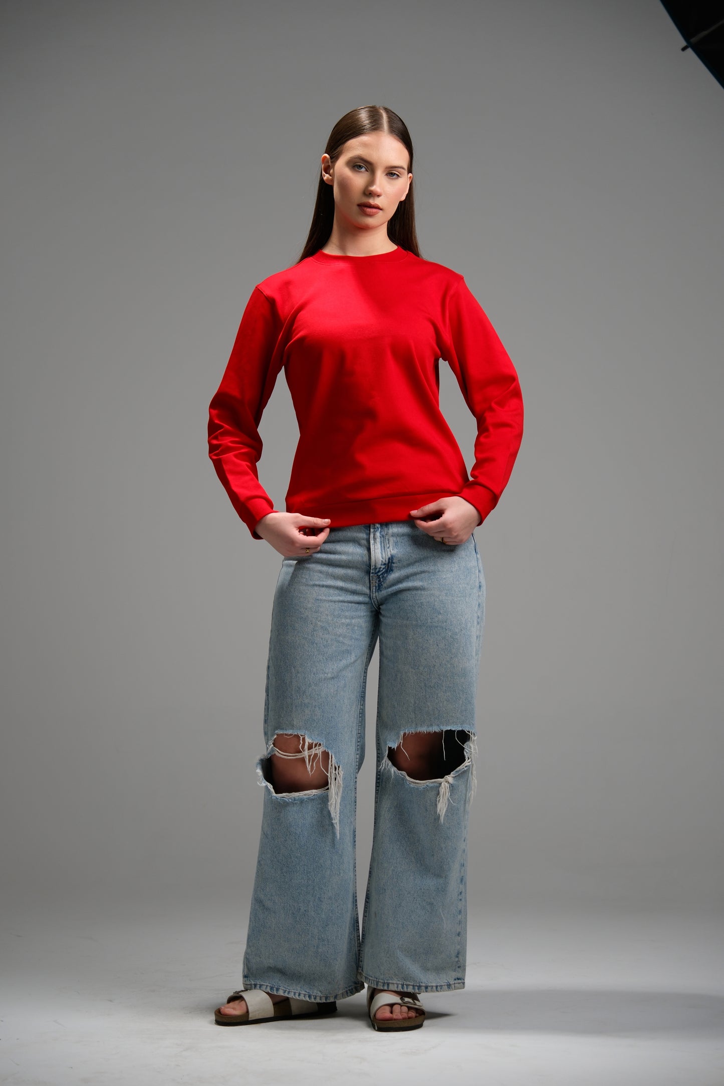 Sweetshirt Red