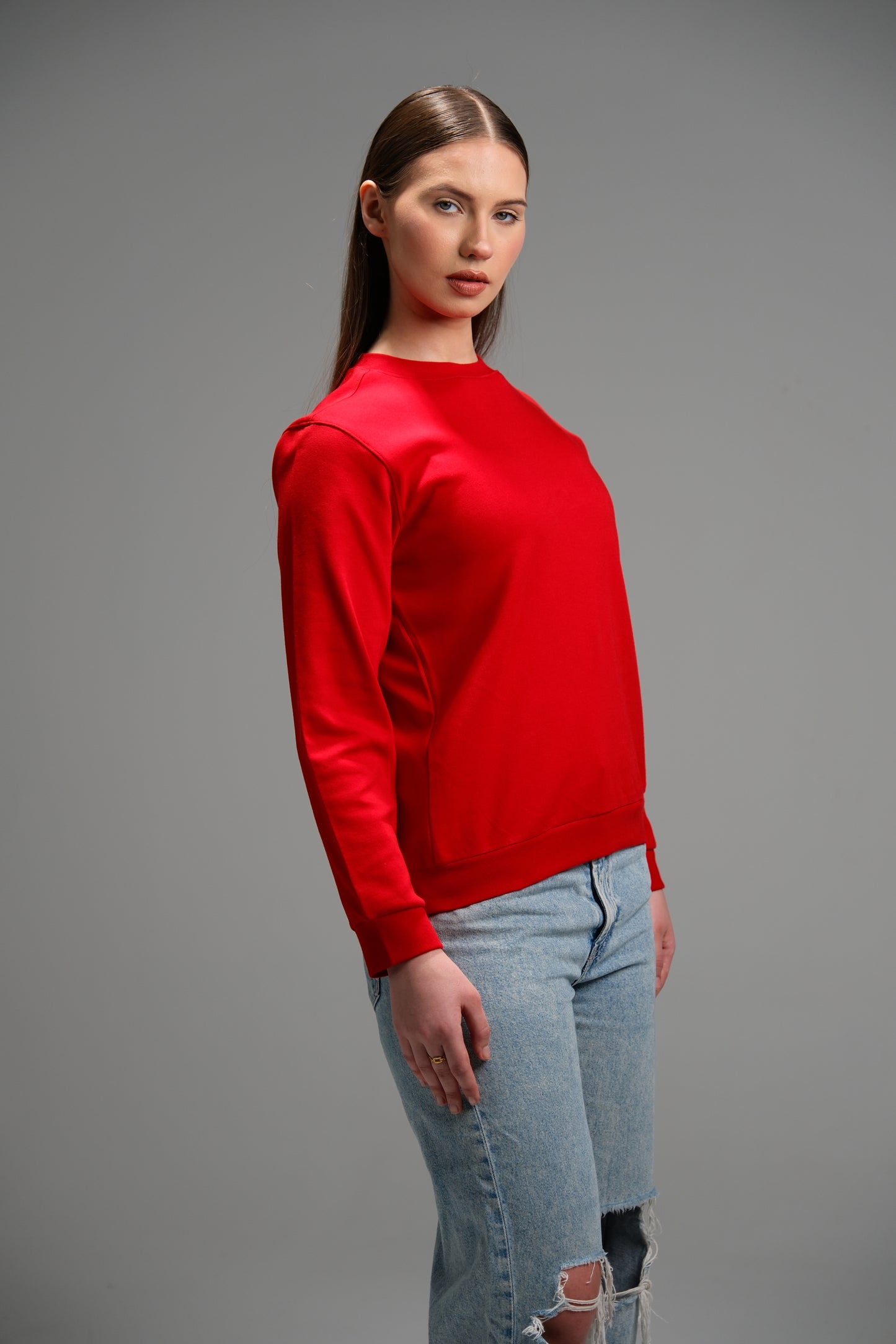 Sweetshirt Red