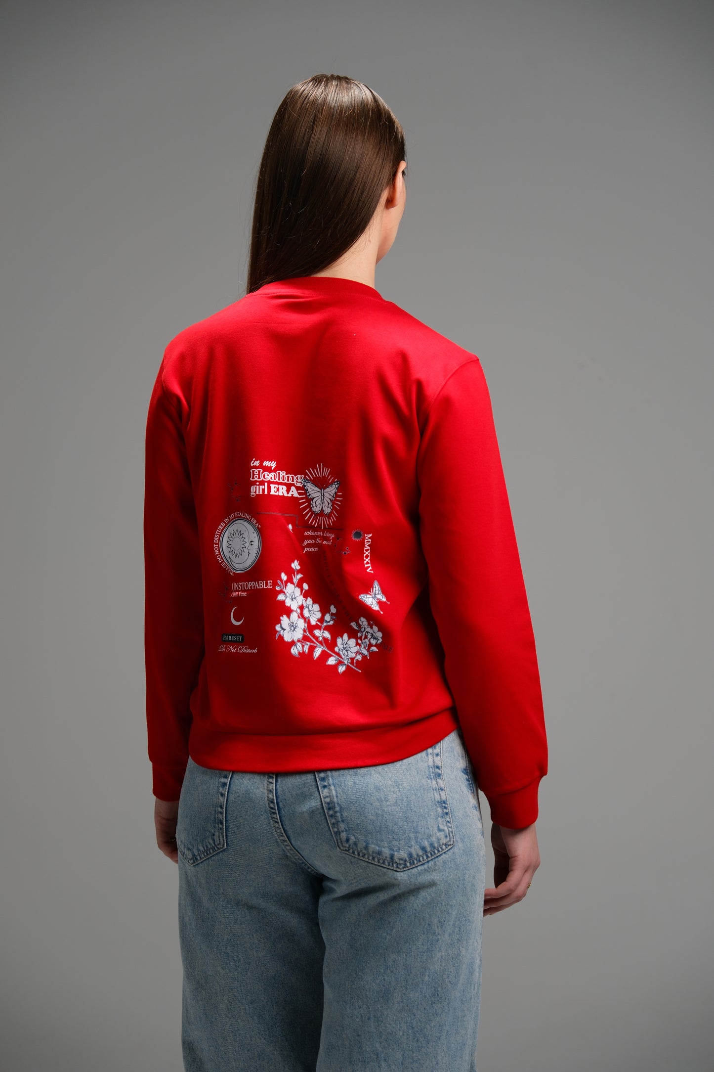 Sweetshirt Red