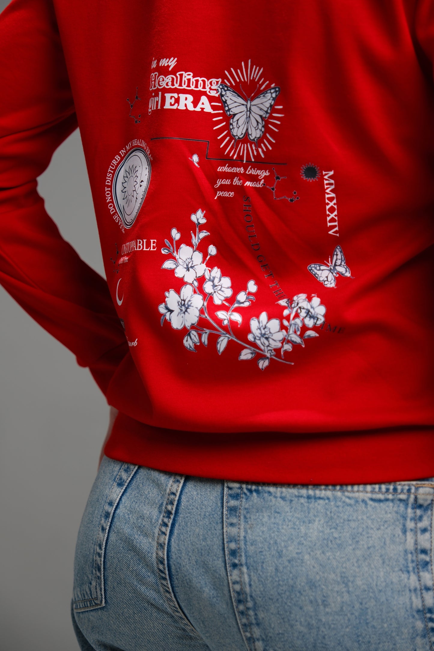 Sweetshirt Red