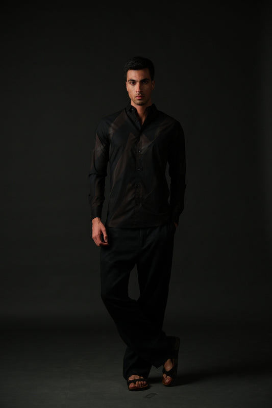Noir Edge Solid Shirt